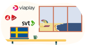 svensk tv utomlands vpn router
