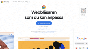 Google Chrome webbläsare