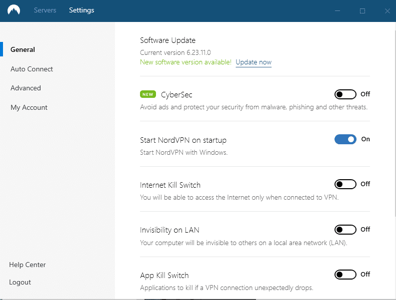 nordvpn säkerhet
