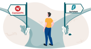 ExpressVPN vs Surfshark