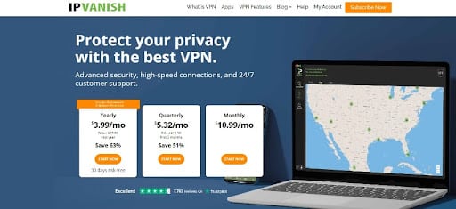 ipvanish privacy