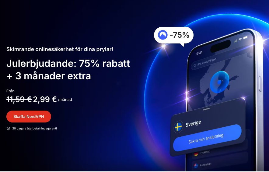NordVPN Julerbjudande