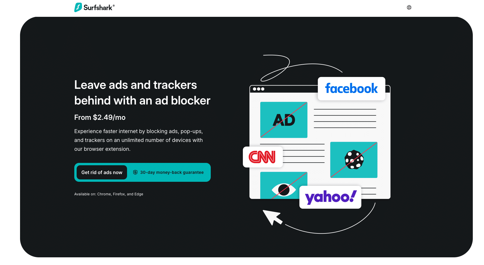 Surfshark CleanWeb: Jämfört med andra VPN-annonsblockerare