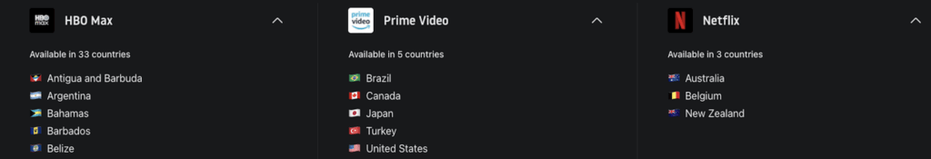 stream Wicked i Sverige