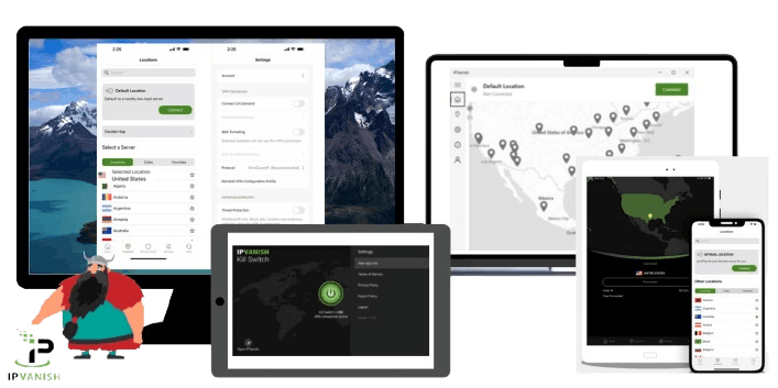IPvanish platforms