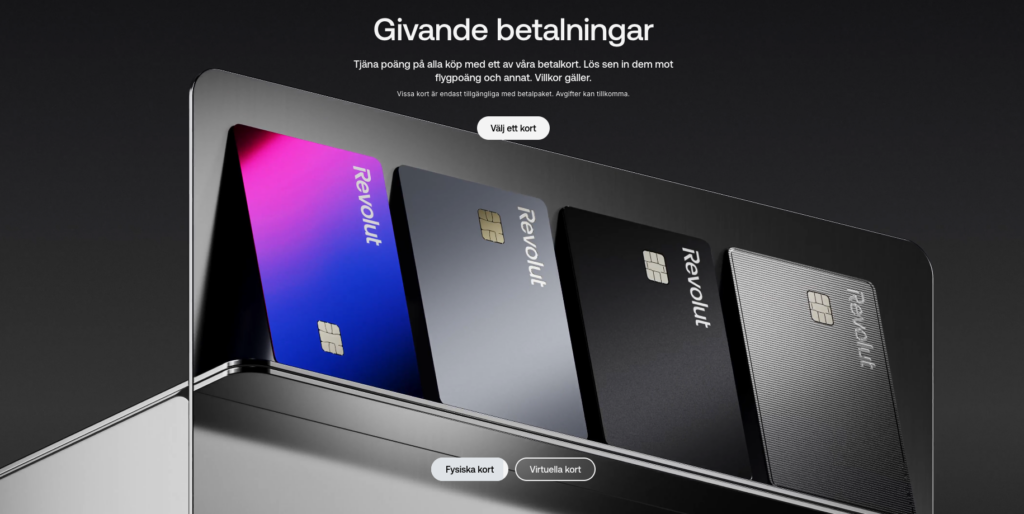revolut kort